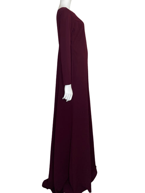 Vestido Lulus Maxi Manga larga Rojo - Talla XL