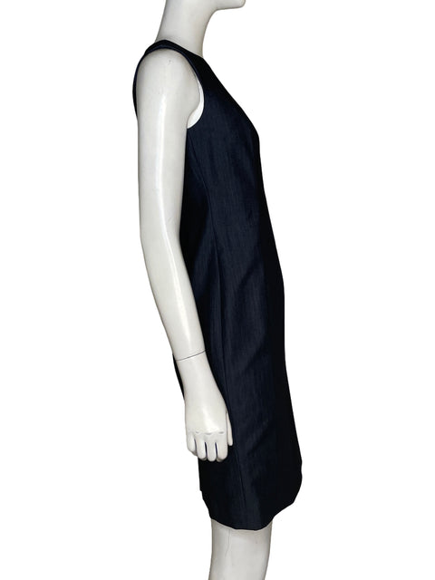 Vestido Calvin Klein Midi Gris - Talla S
