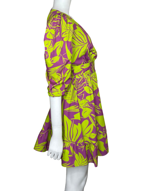 Vestido Jalate Mini Verde - Talla L