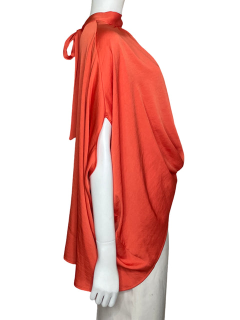 Blusa Tyche Asimétrica Naranja - Talla S