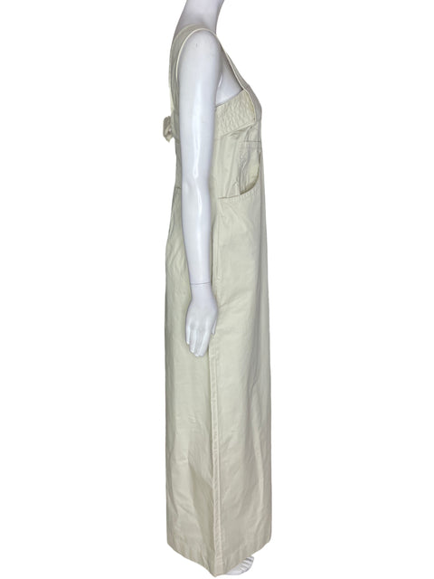 Mono Jorya Sin mangas Fajon Zipper Beige - Talla S