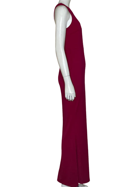 Vestido Silvia Rufino Recto Maxi Rojo - Talla 4