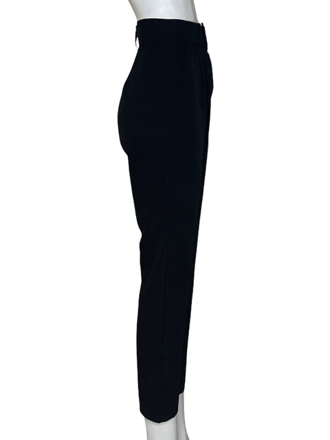 Pantalón Tesoro Tps Con Cinturón Recto Negro - Talla M