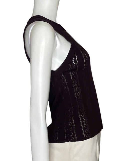 Top Massimo Dutti Tank Rojo - Talla M
