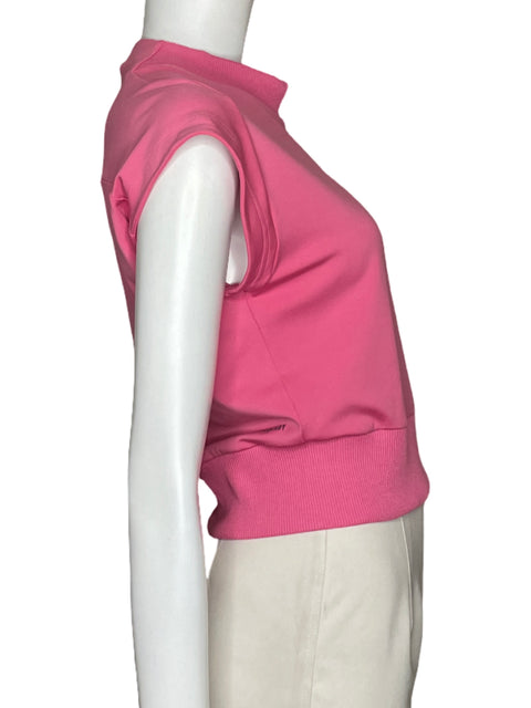 Top Adidas Crop Rosado - Talla S
