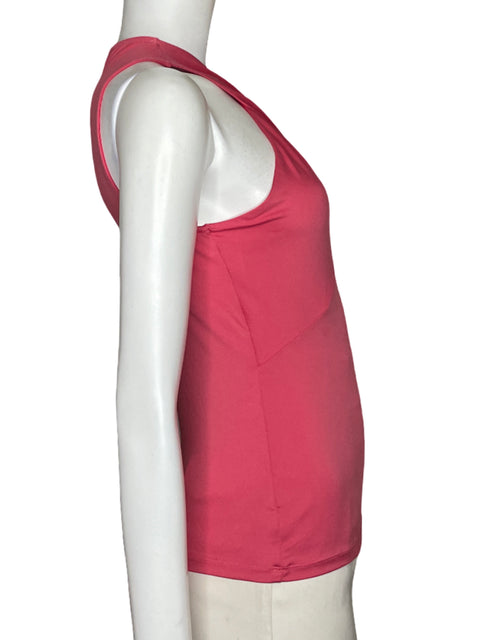 Top Bcbg Halter Cruzado Rosado - Talla S