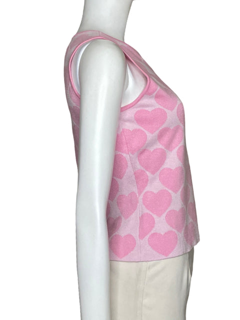Top Milk & Honey Knit Rosado - Talla M
