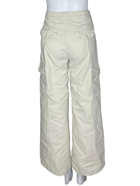 Pantalón Esprit Cargo Recto Beige - Talla M