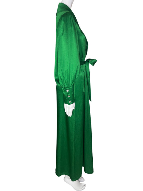 Vestido Curated By Eredita Prendedor Fajon Verde - Talla 0
