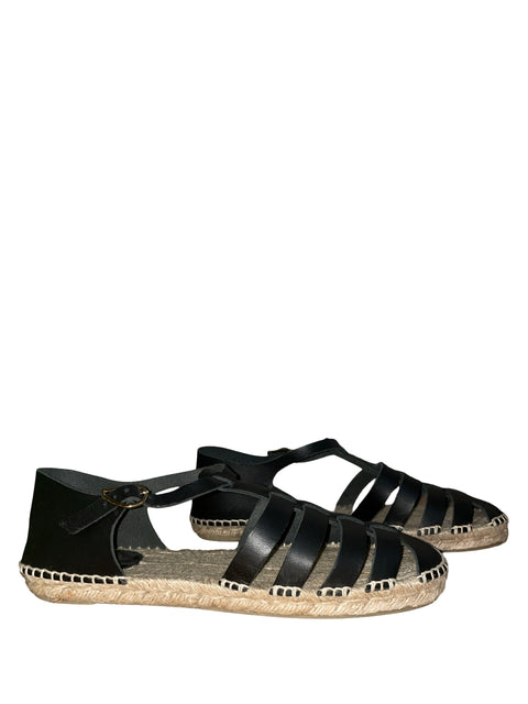 Calzado Castañer Yute Negro - Talla 39