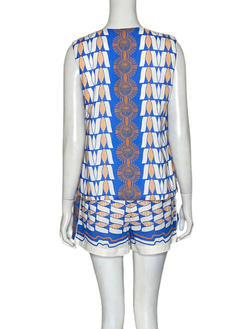 Set Mayorga Récords Estampado Azul - Talla XS