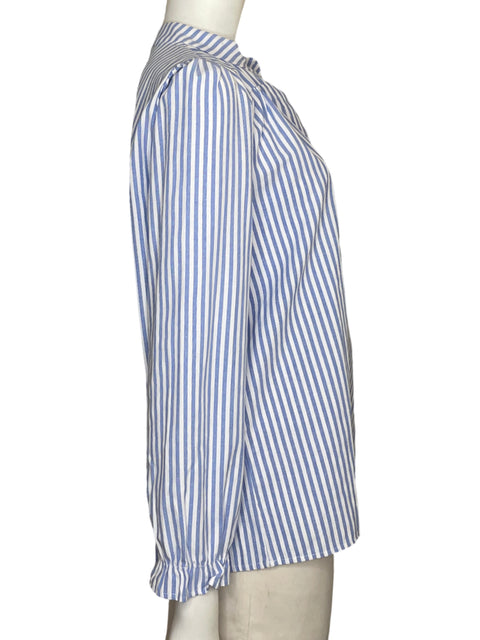 Camisa Tesoro Tps Rayas Azul - Talla XL