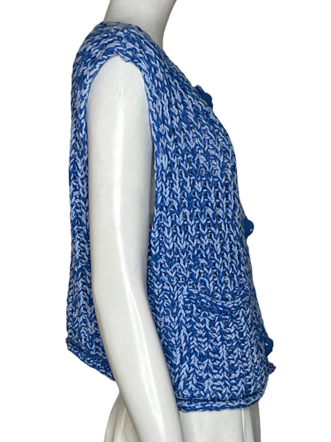 Chaleco Zara Azul - Talla S