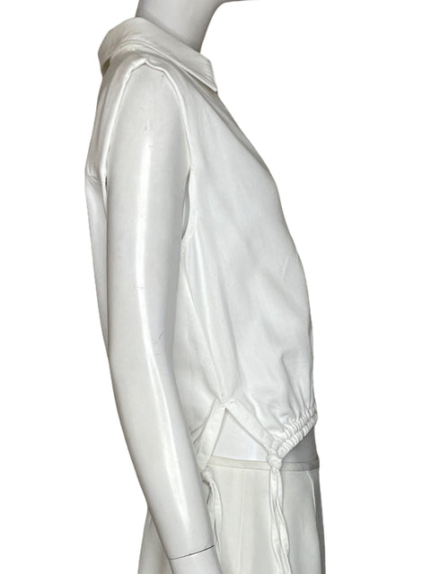 Blusa Rag & Bone Cuello v Blanco - Talla XS
