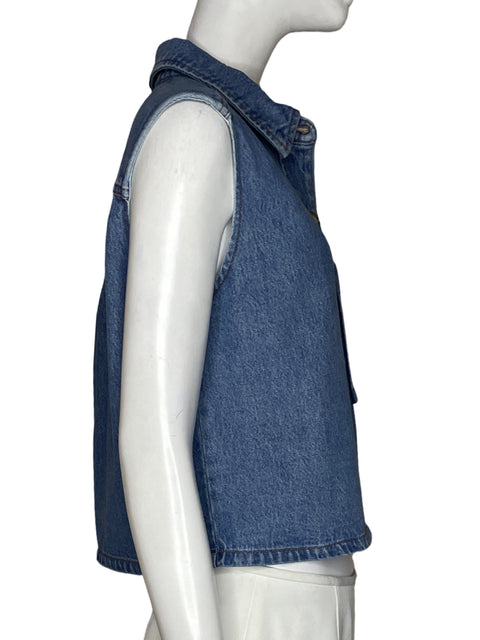 Chaleco Future Collective Denim Azul - Talla S