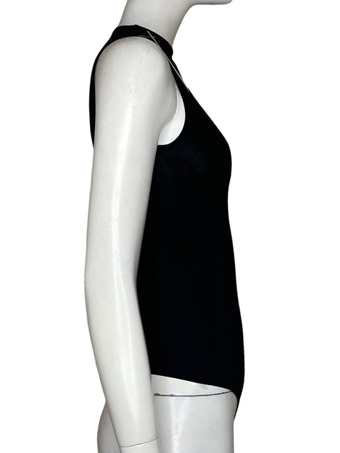 Body Lunia Skin Liso Negro - Talla S