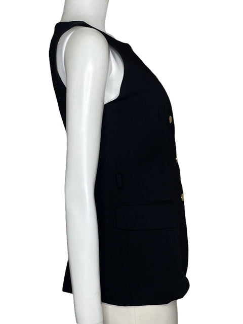 Chaleco Zara Escote recto Negro - Talla S