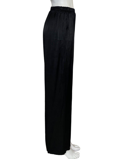 Pantalón In Italy Satinado Negro - Talla S