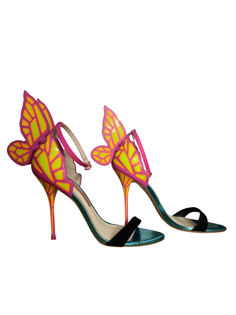 Tacón Sophia Webster Alas De Mariposa Tacón alto Rosado - Talla 39