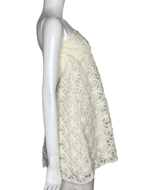 Top Weworewhat Strapless Blanco - Talla 4