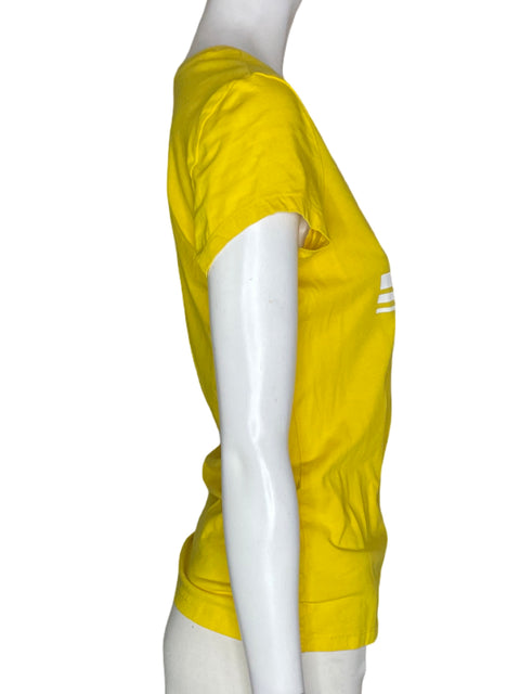 Blusa Guess Manga corta Cuello redondo Amarillo - Talla M
