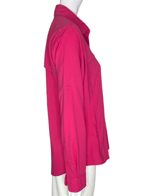 Blusa Magellan Manga larga Botones Rosado - Talla M