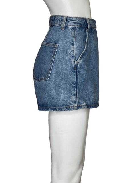 Faldashort Zara Denim Azul - Talla M