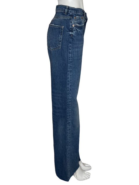 Pantalón Zara Denim 90’s full length Azul - Talla 6