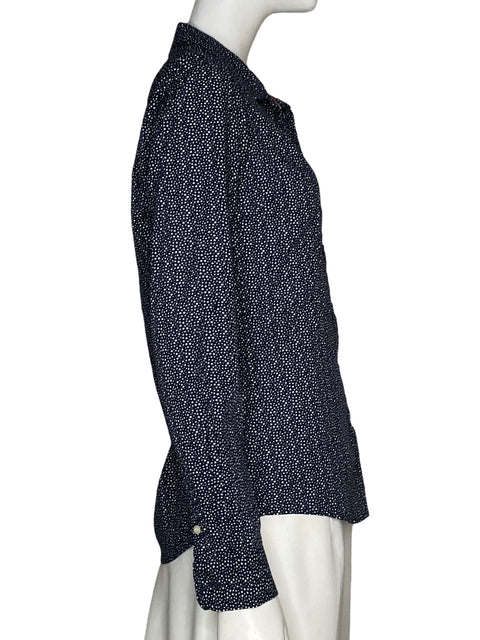 Camisa Polo Azul - Talla S