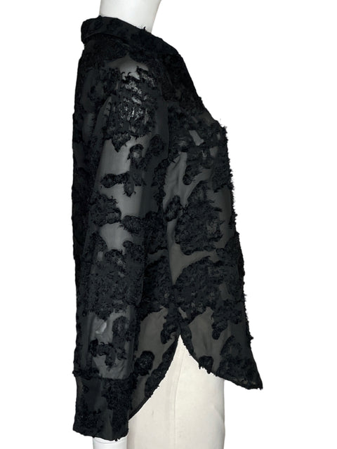 Camisa Tesoro Tps Texturizado Negro - Talla XS