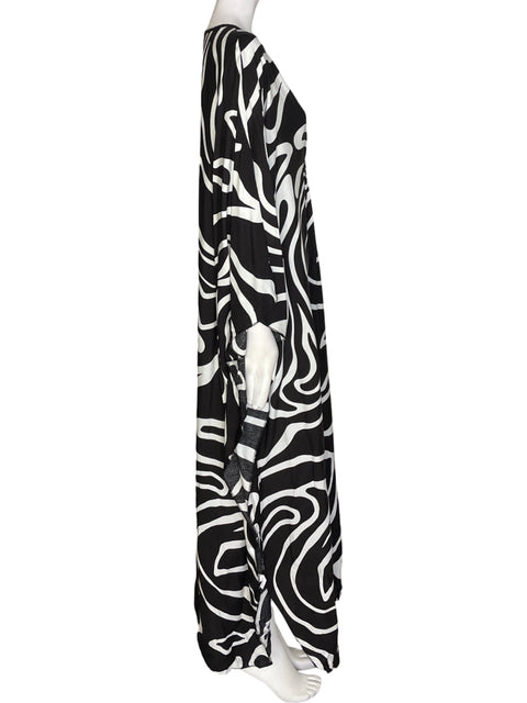 Top Tesoro Tps Estampado Suelto Negro - Talla S