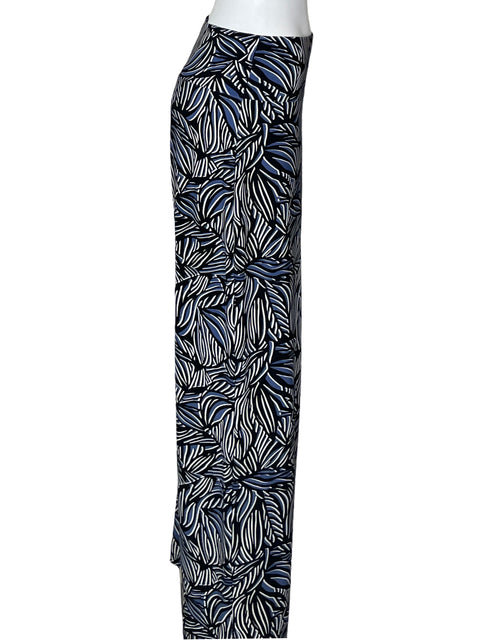 Pantalón Anne Klein Estampado Azul - Talla S