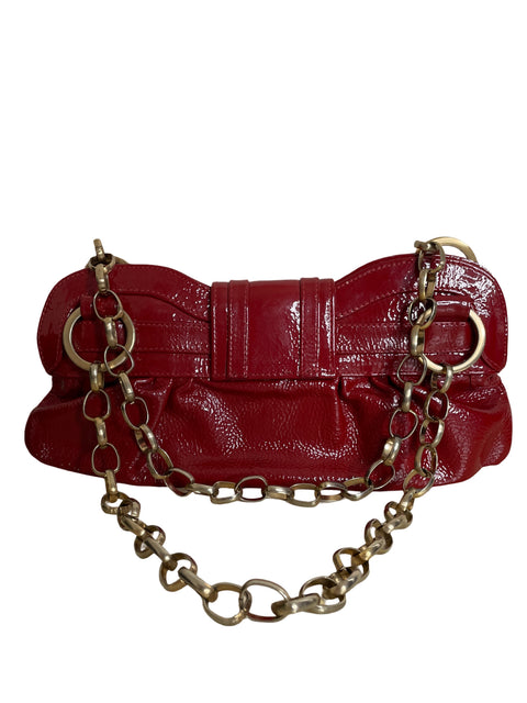 Cartera Dumend Charol Rojo - Talla U