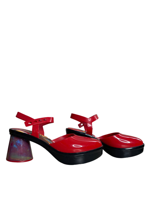 Tacón Melissa Tacón bajo Rojo - Talla 7