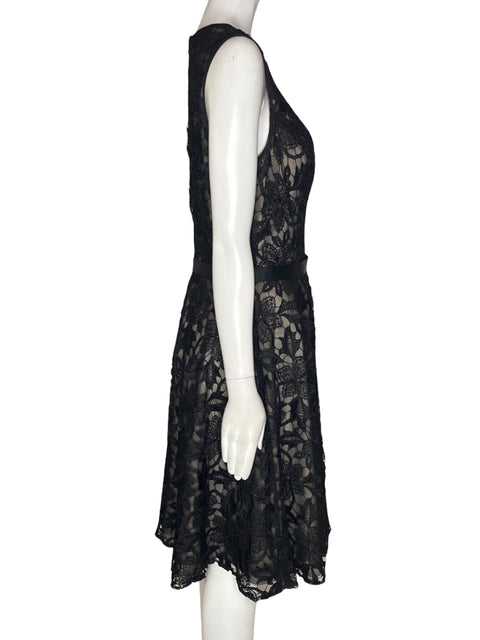 Vestido Js Collections Tejido Ajustado Sin mangas Negro - Talla S