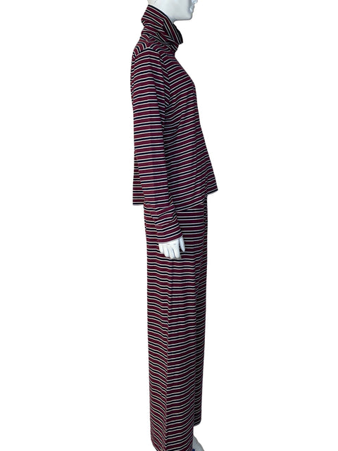 Conjunto Donni Rayas Rojo - Talla S