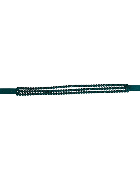 Pulsera Swarovski Doble Verde - Talla U