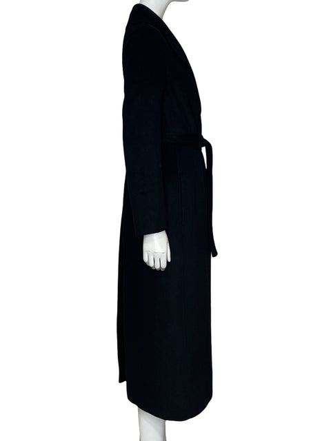 Abrigo Mango Oversize Negro - Talla XS