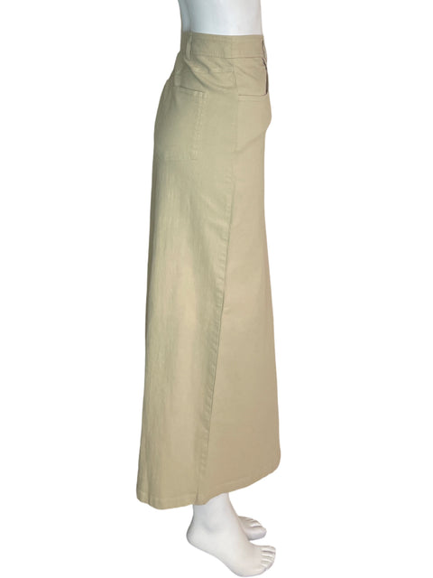 Falda Flying Tomato Recto Bolsillo Beige - Talla L
