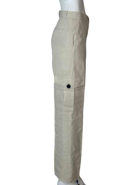 Pantalón Massimo Dutti Cargo Beige - Talla 2