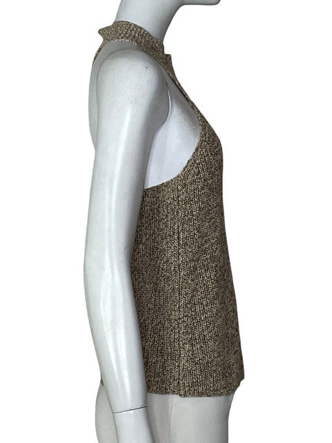 Blusa Massimo Dutti Beige - Talla XS