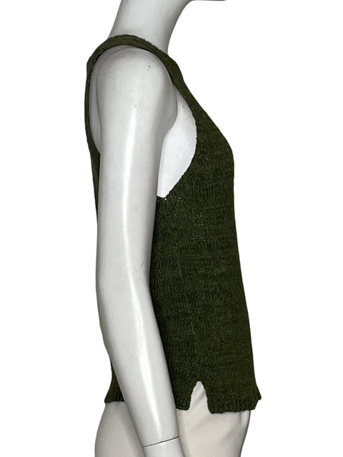 Blusa Massimo Dutti Verde - Talla XS