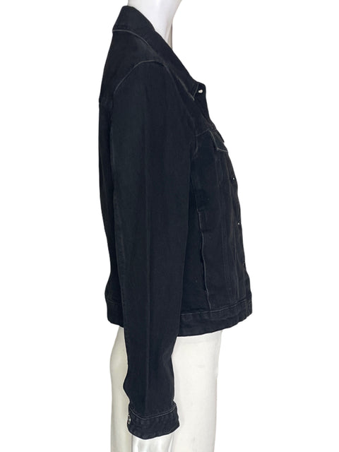 Chaqueta Zara Manga larga Abierto Negro - Talla L