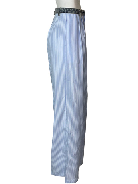 Pantalón Mimosa Rayas Azul - Talla S
