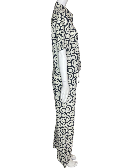 Conjunto Zara Estampado Camisa/pantalon Negro - Talla XS