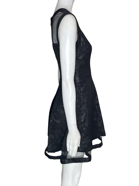 Vestido Alexis Brillo Sin mangas Negro - Talla S