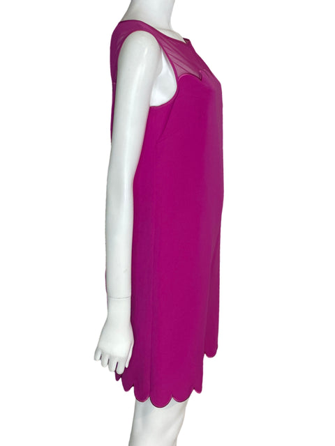 Vestido Alex Marie Transparente Sin mangas Morado - Talla 6