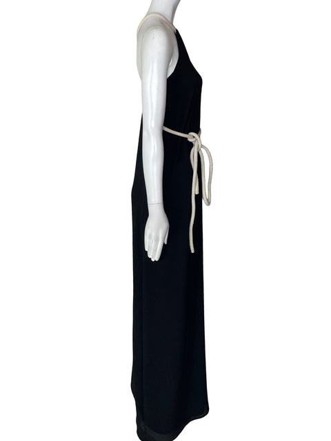 Vestido Tesoro Tps Cuello Halter Negro - Talla S