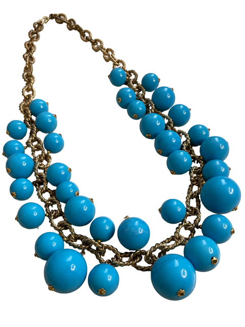Collar Tesoro Tps Azul - Talla U
