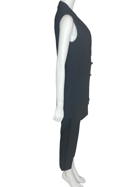 Conjunto Zara Sin mangas Liso Negro - Talla M
